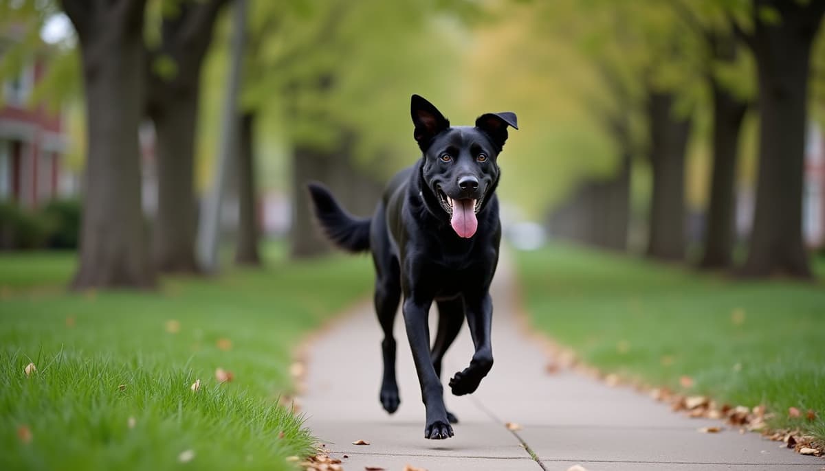 A dog on a walk — Dog Stem Cell Therapy Cost in Saint Paul, MN