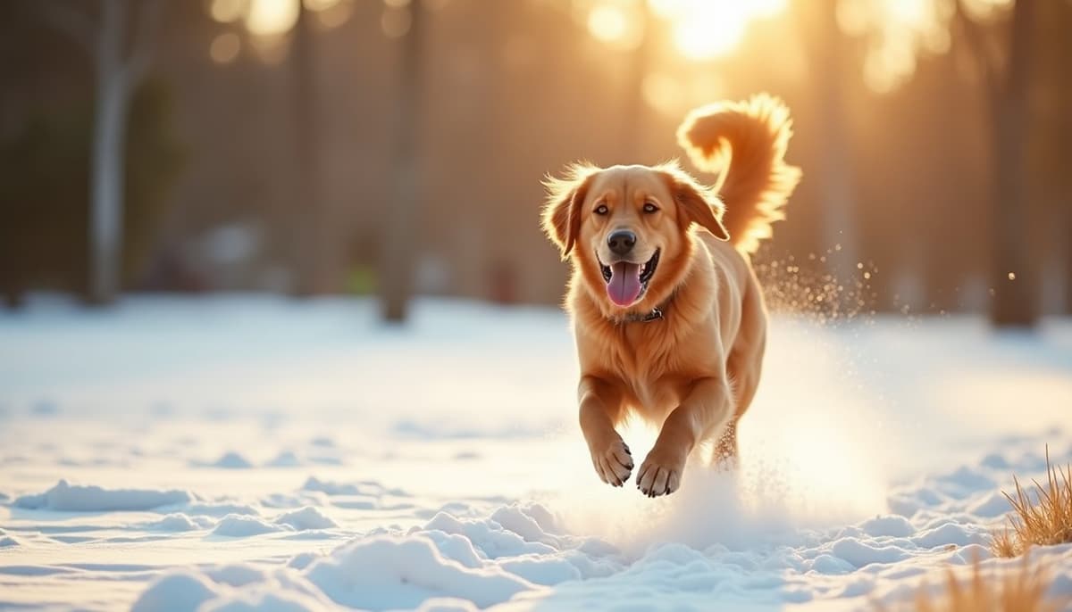 A dog on a walk — Dog Stem Cell Therapy Cost in Santa Clara, CA