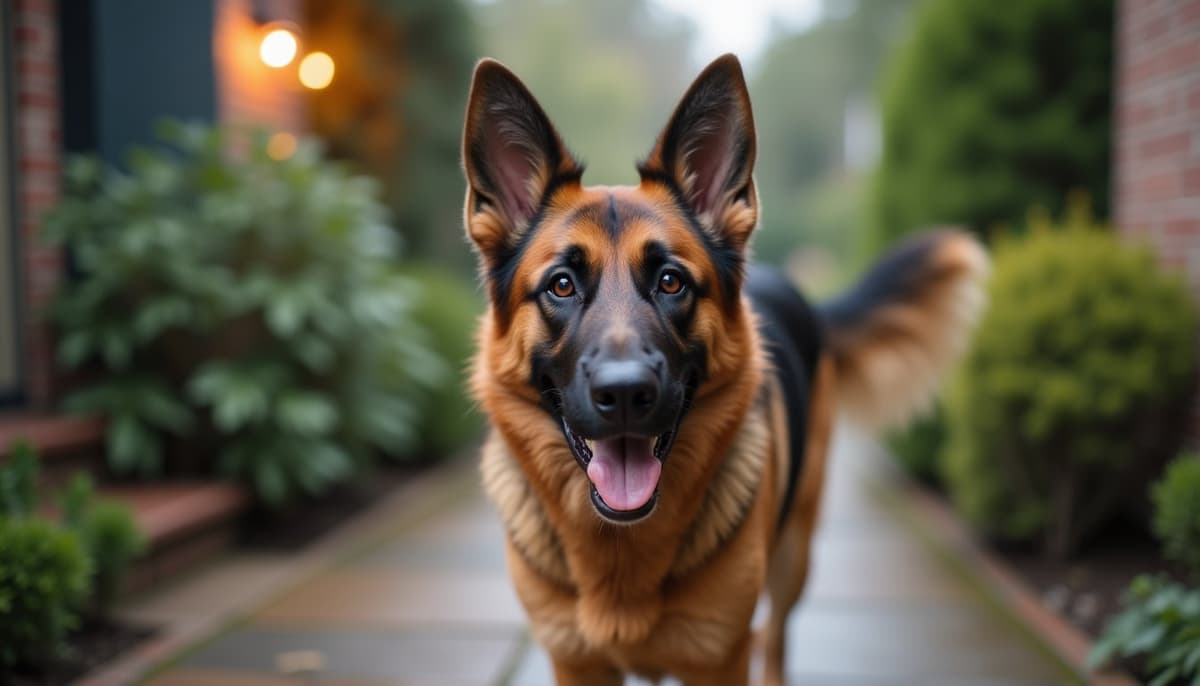 A dog on a walk — Dog Stem Cell Therapy Cost in Savannah, GA