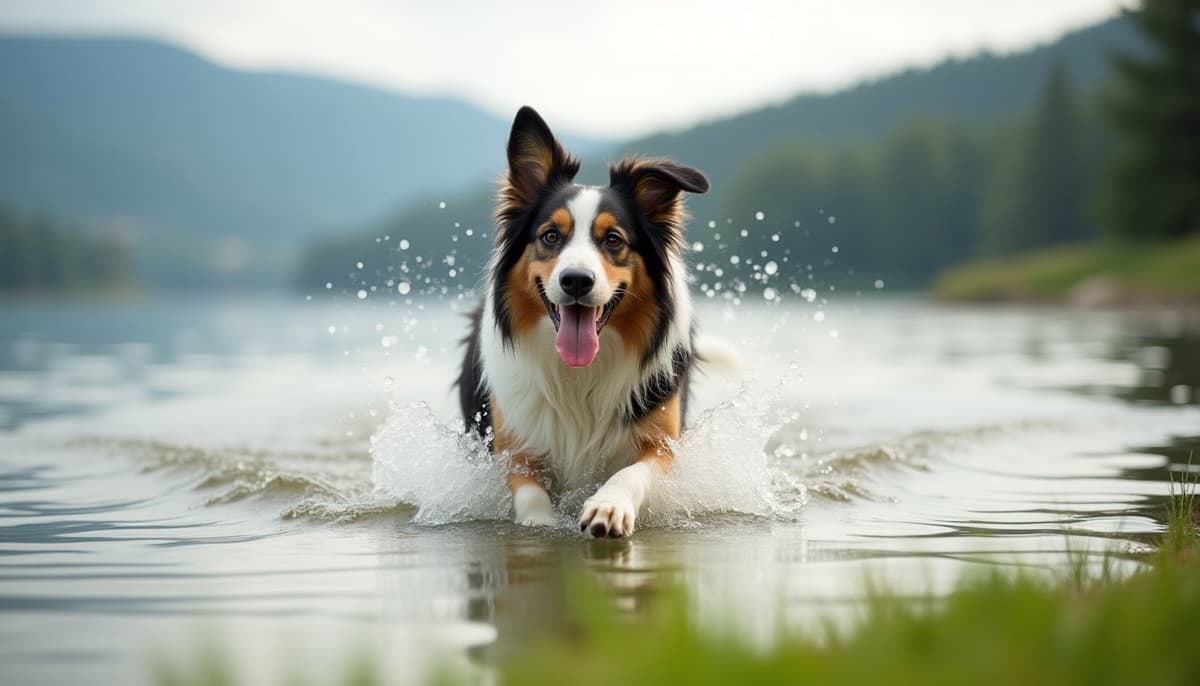 A dog on a walk — Dog Stem Cell Therapy Cost in Spokane, WA