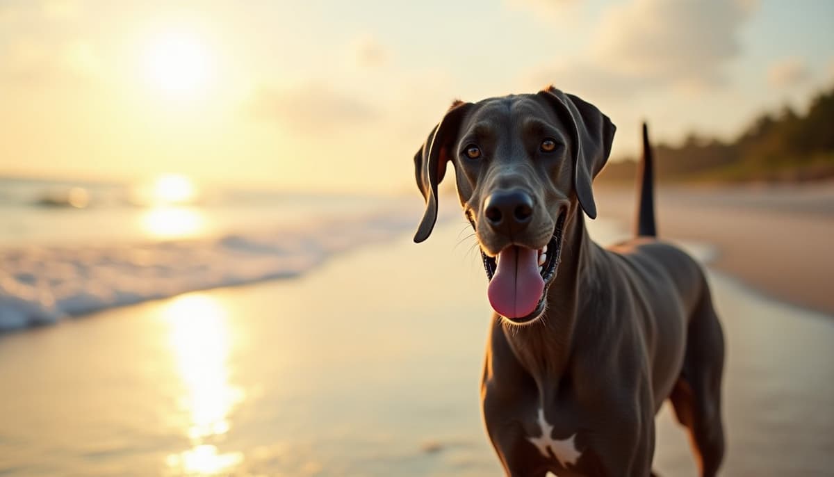 A dog on a walk — Dog Stem Cell Therapy Cost in Tallahassee, FL