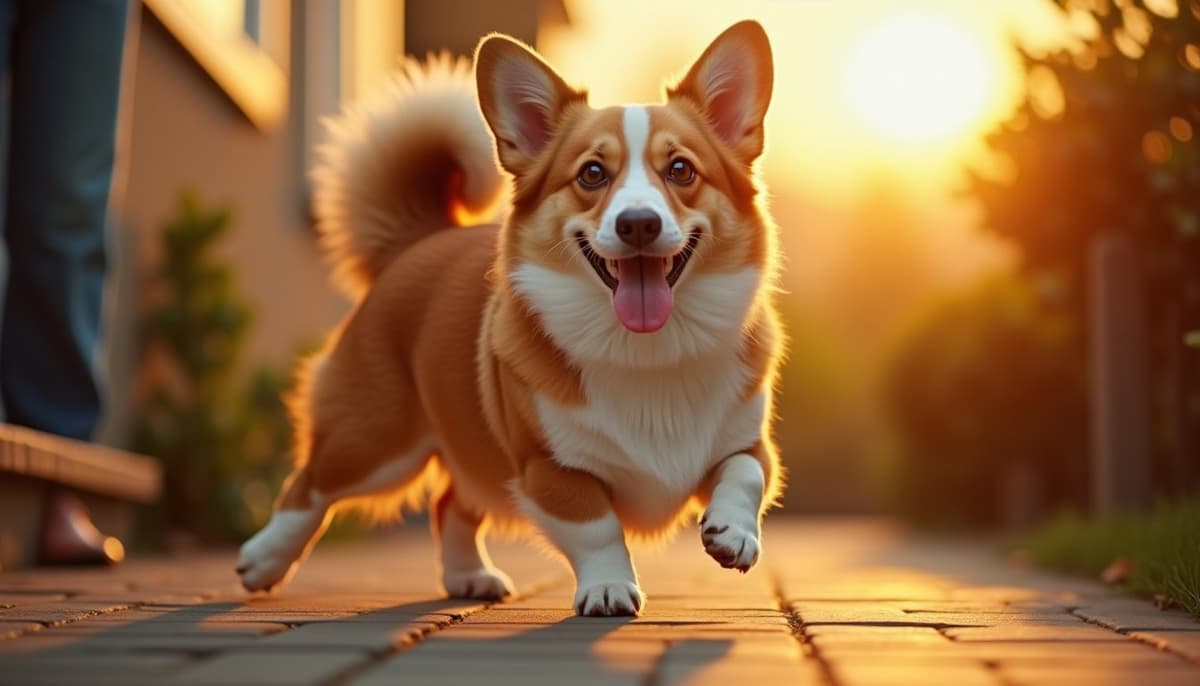 A dog on a walk — Dog Stem Cell Therapy Cost in Toledo, OH