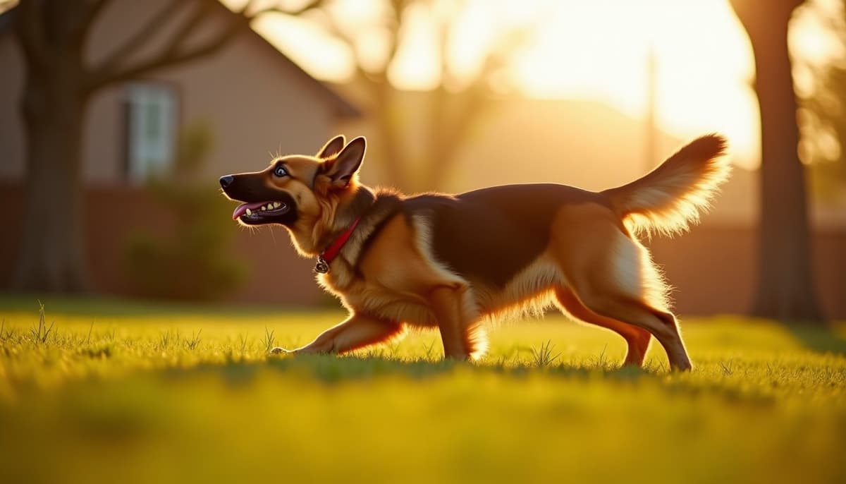 A dog on a walk — Dog Stem Cell Therapy Cost in Waco, TX