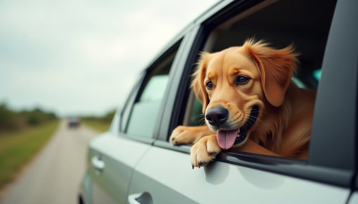 A dog on a walk — Dog Stem Cell Therapy Cost in West Palm Beach, FL 2026
