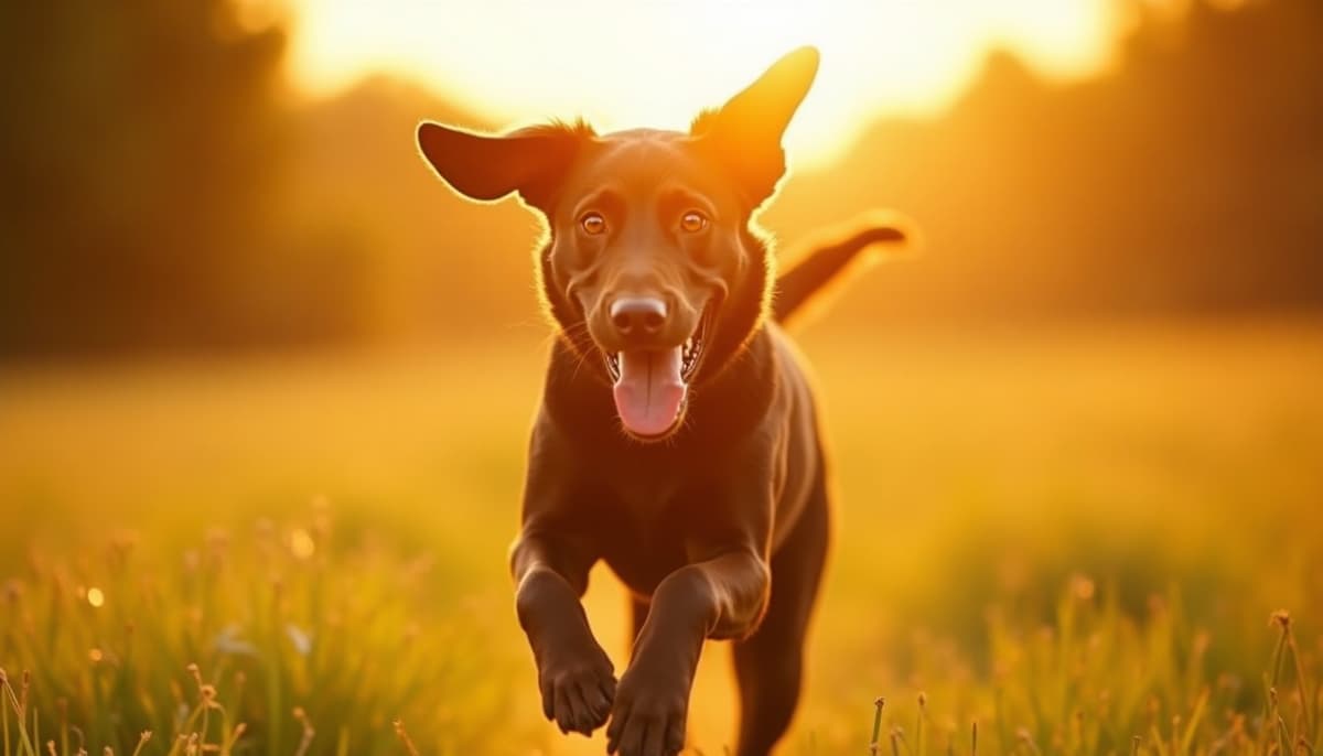 A dog on a walk — Dog Supplements in Akron OH