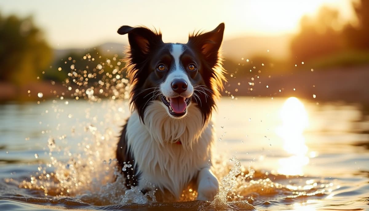 A dog on a walk — Dog Supplements in Albuquerque NM
