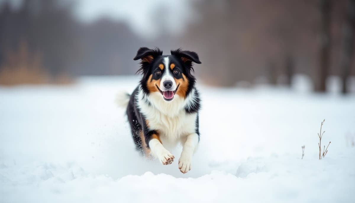 A dog on a walk — Dog Supplements in Amarillo, TX