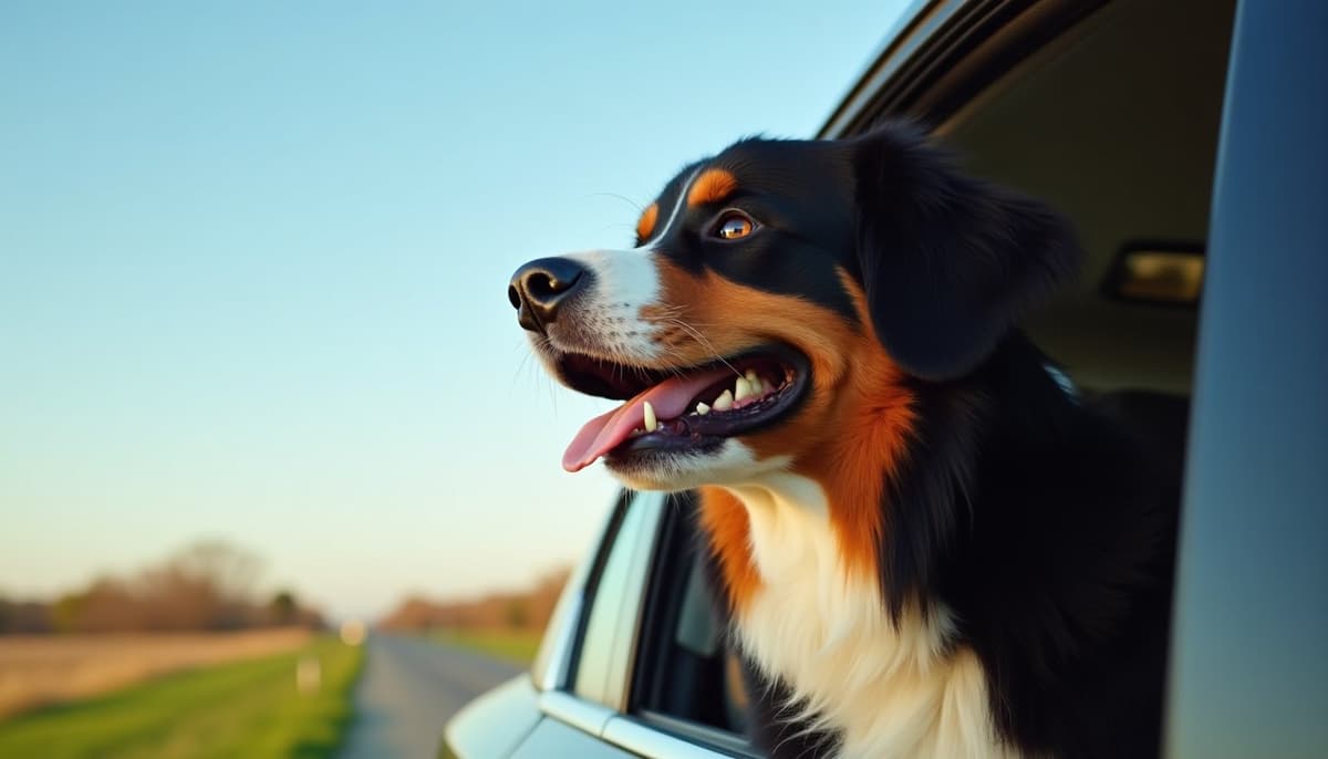 A dog on a walk — Where to Buy Dog Supplements in Baltimore, MD
