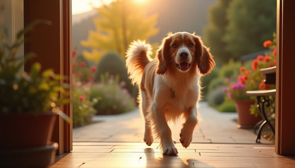 A dog on a walk — Where to Buy Dog Supplements in Bellevue, WA
