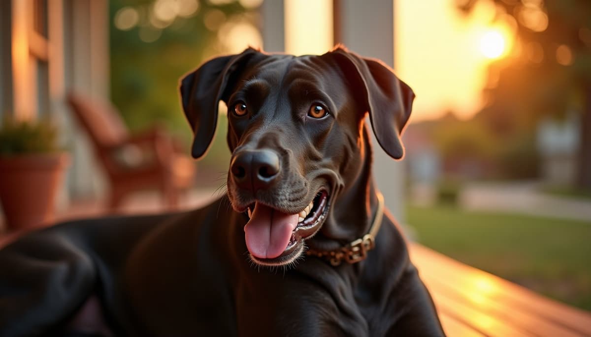 A dog on a walk — Dog Supplements in Brownsville TX