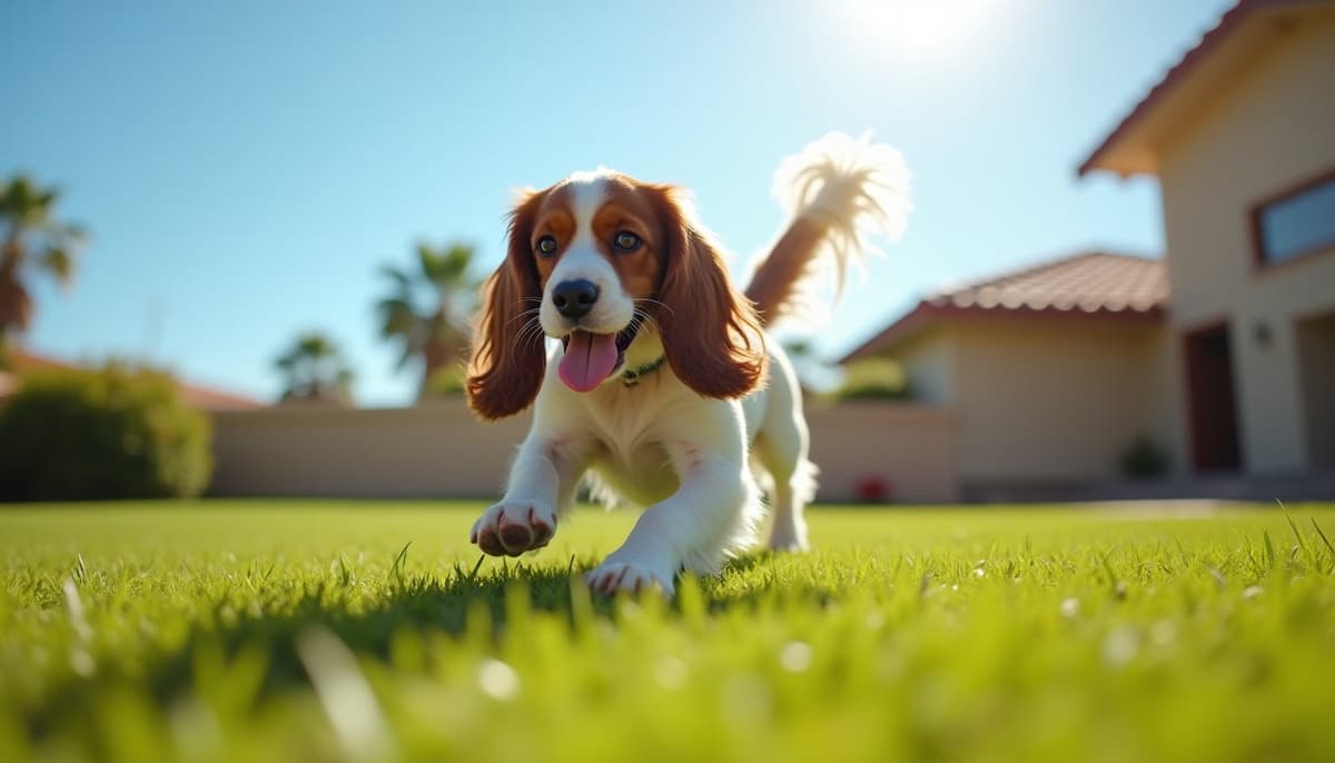 A dog on a walk — Where to Buy Dog Supplements in Chandler, AZ