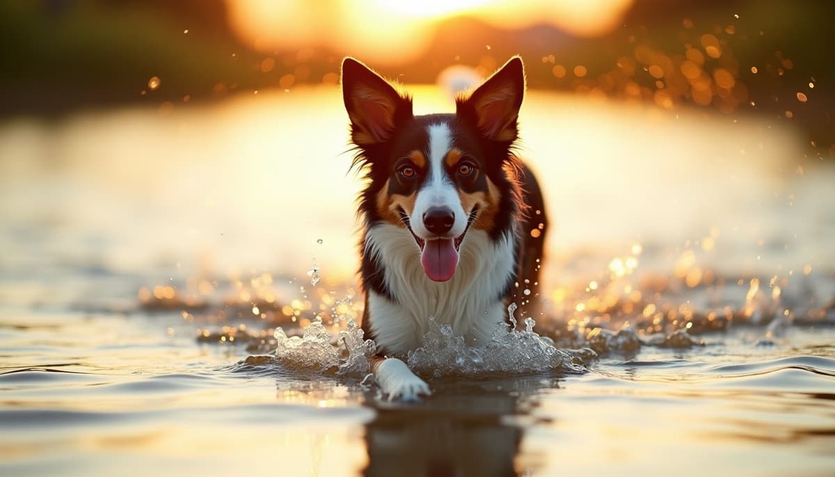 A dog on a walk — Dog Supplements in Corpus Christi TX