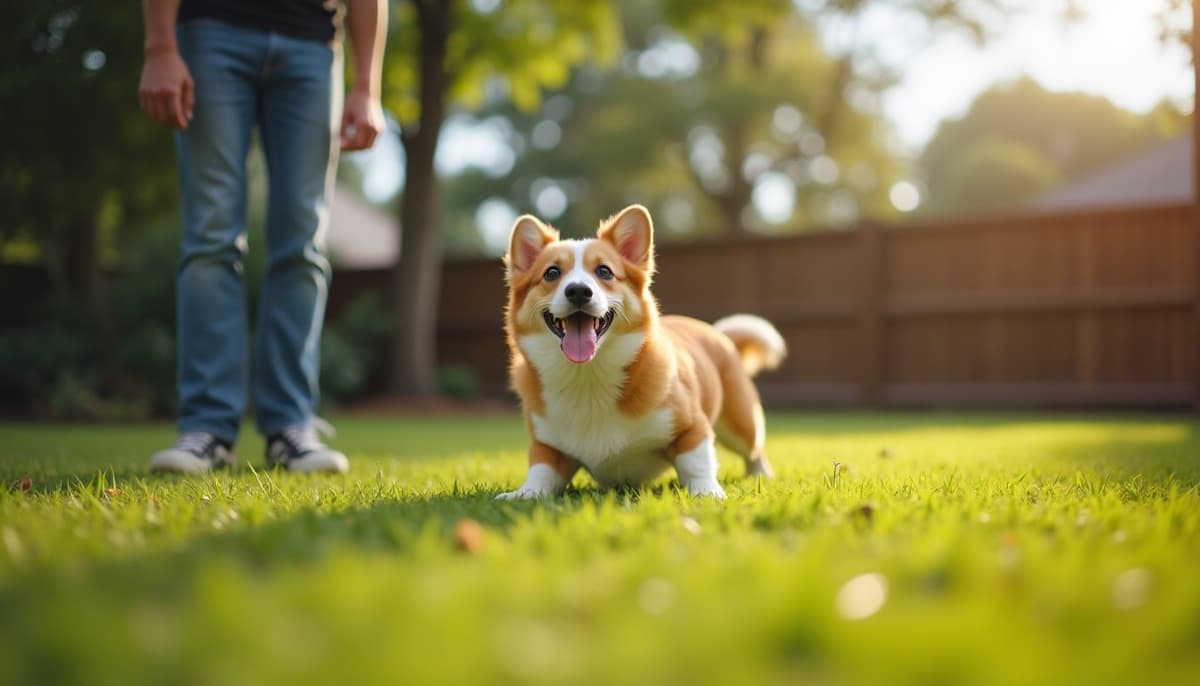 A dog on a walk — Dog Supplements in Denton, TX