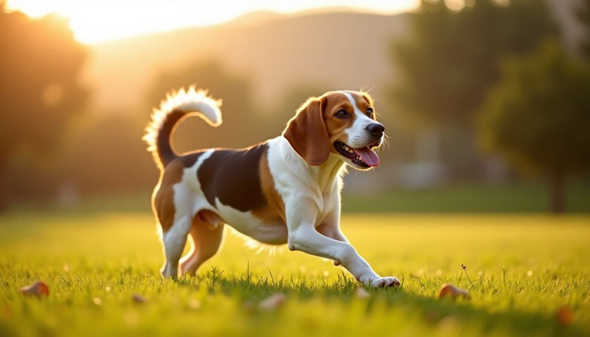 A dog on a walk — Dog Supplements in Escondido, CA