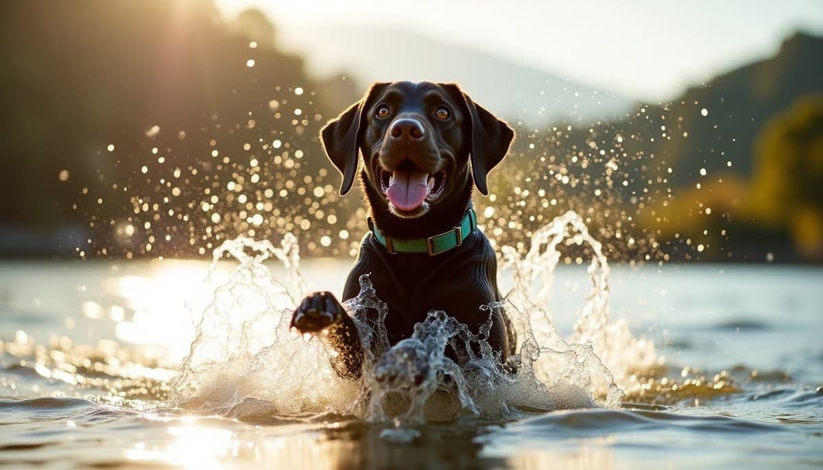 A dog on a walk — Dog Supplements in Fremont, CA
