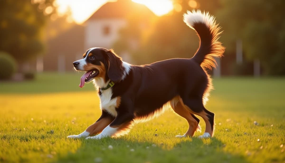 A dog on a walk — Dog Supplements in Gilbert, AZ