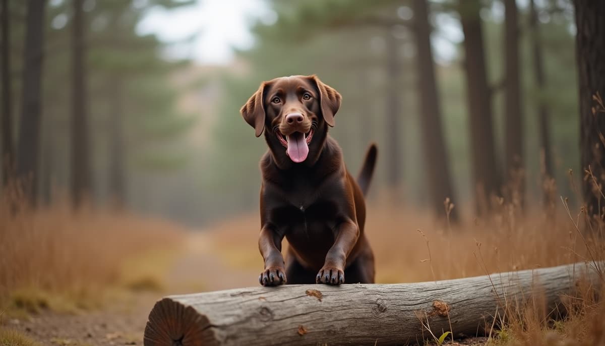 A dog on a walk — Dog Supplements in Grand Prairie, TX