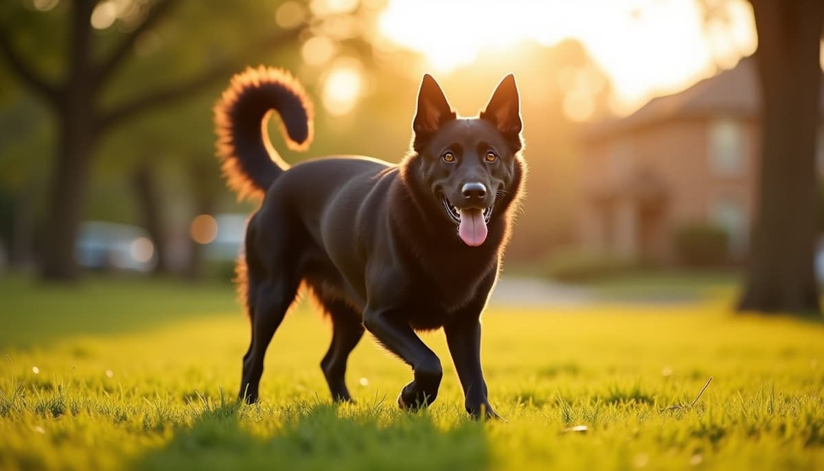A dog on a walk — Dog Supplements in Joliet, IL