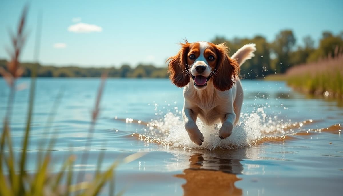 A dog on a walk — Dog Supplements in Little Rock, AR