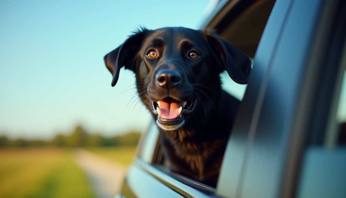 A dog on a walk — Dog Supplements in Louisville, KY