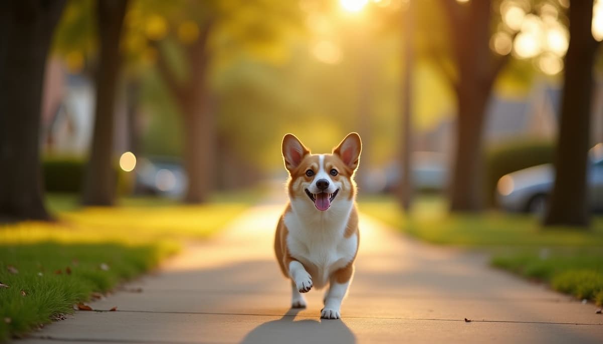 A dog on a walk — Dog Supplements in Murfreesboro, TN