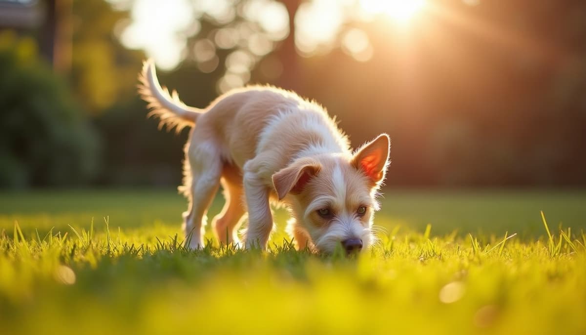 A dog on a walk — Dog Supplements Oakland CA