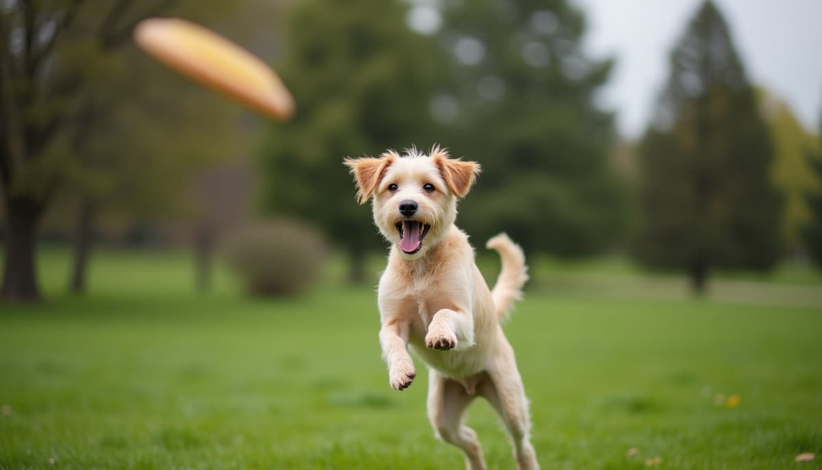 A dog on a walk — Dog Supplements in Olathe, KS