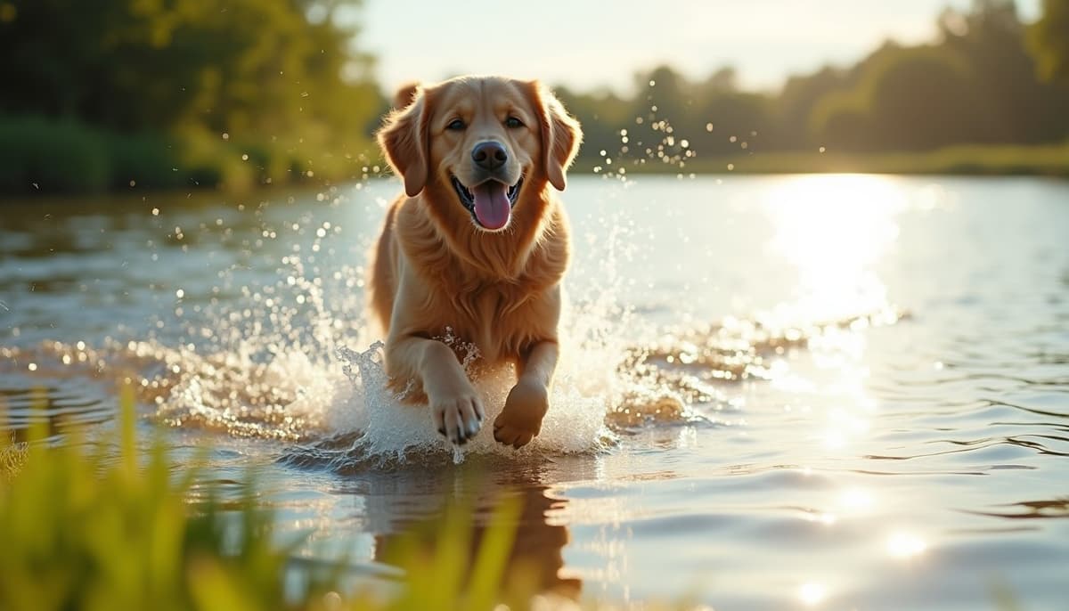 A dog on a walk — Dog Supplements Orlando FL
