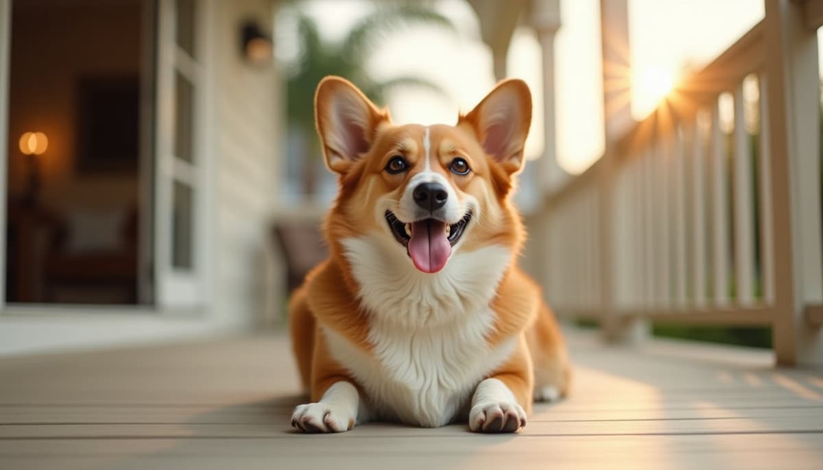 A dog on a walk — Dog Supplements in Palm Bay FL