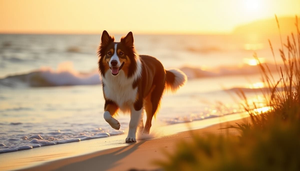 A dog on a walk — Dog Supplements in Pembroke Pines, FL