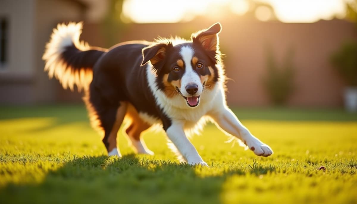 A dog on a walk — Where to Buy Dog Supplements in Phoenix, AZ