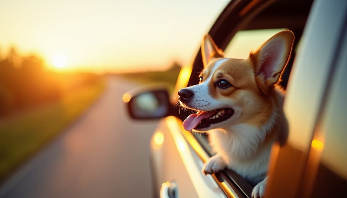 A dog on a walk — Dog Supplements in Port Saint Lucie, FL