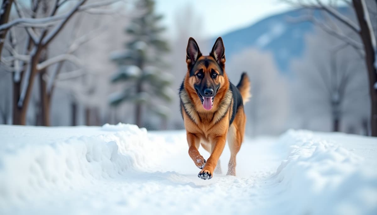 A dog on a walk — Where to Buy Dog Supplements in Provo, UT