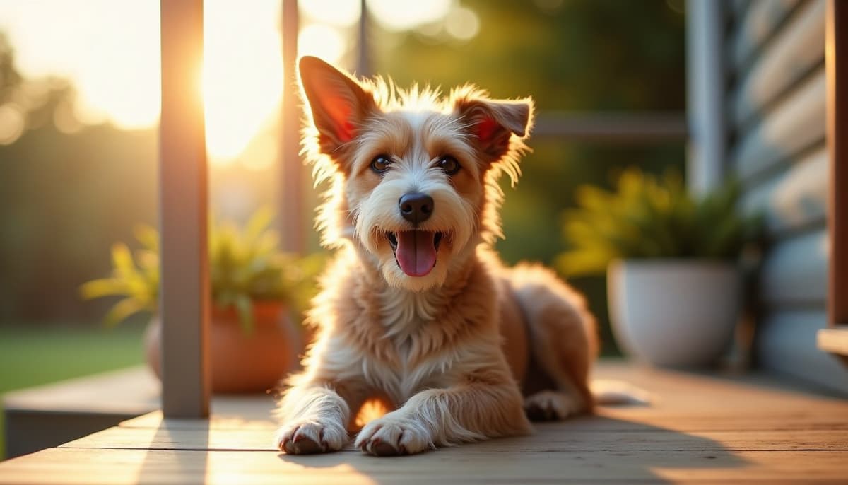 A dog on a walk — Dog Supplements Richmond VA