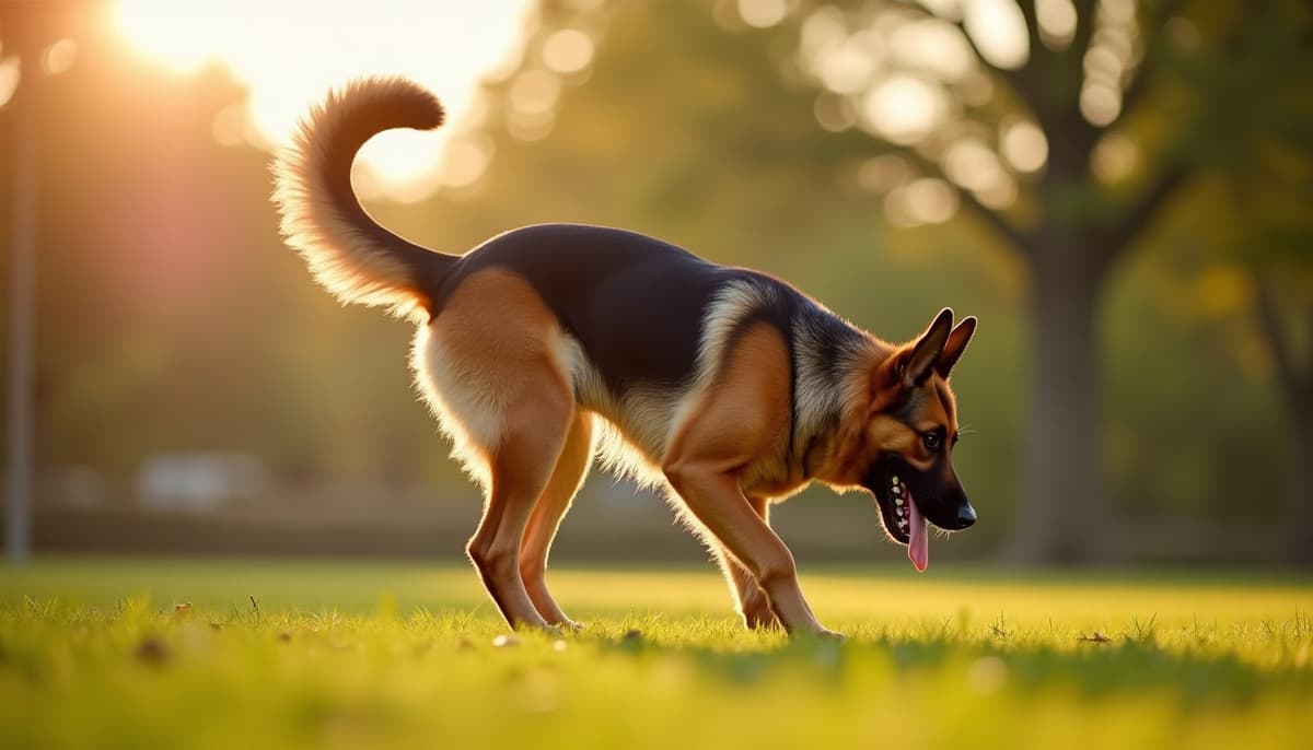 A dog on a walk — Dog Supplements in Rochester, NY