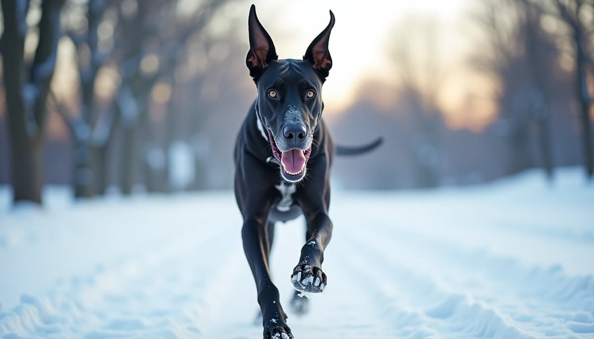 A dog on a walk — Dog Supplements in Sacramento, CA