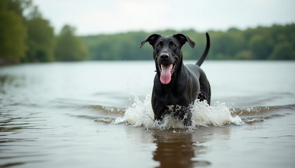 A dog on a walk — Dog Supplements in Saint Paul, MN