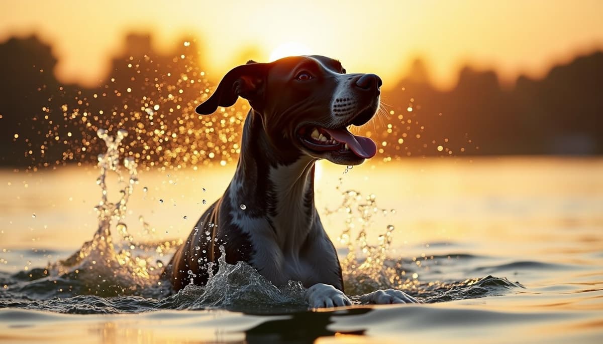 A dog on a walk — Dog Supplements Salem OR