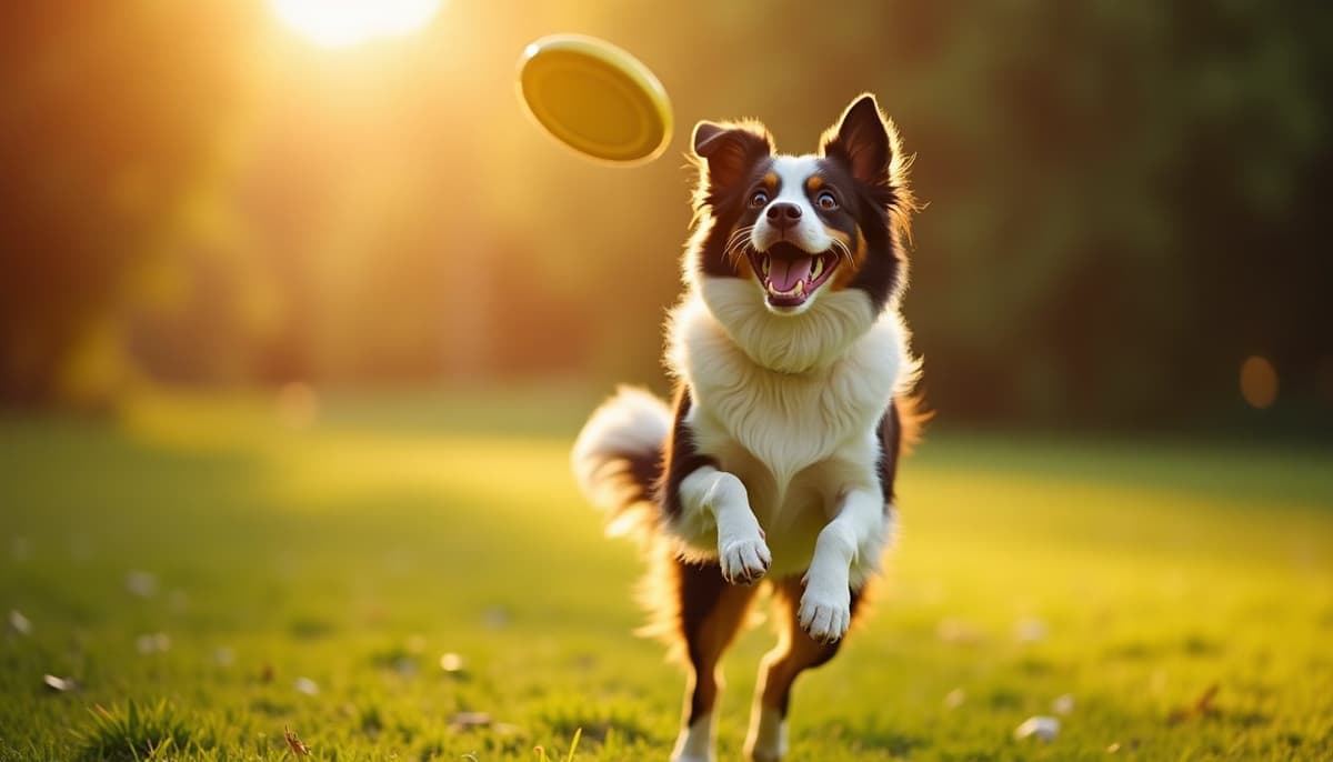 A dog on a walk — Dog Supplements in Sunnyvale, CA