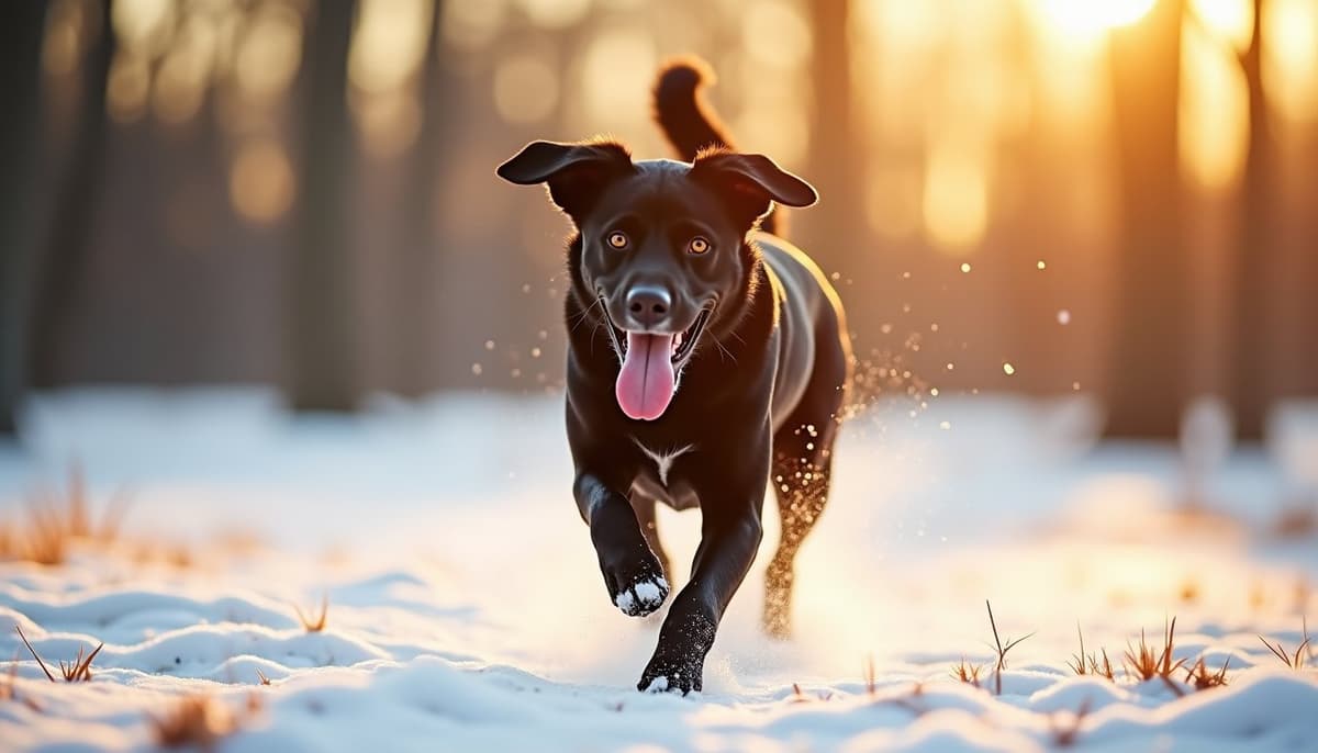 A dog on a walk — Dog Supplements in Tallahassee, FL