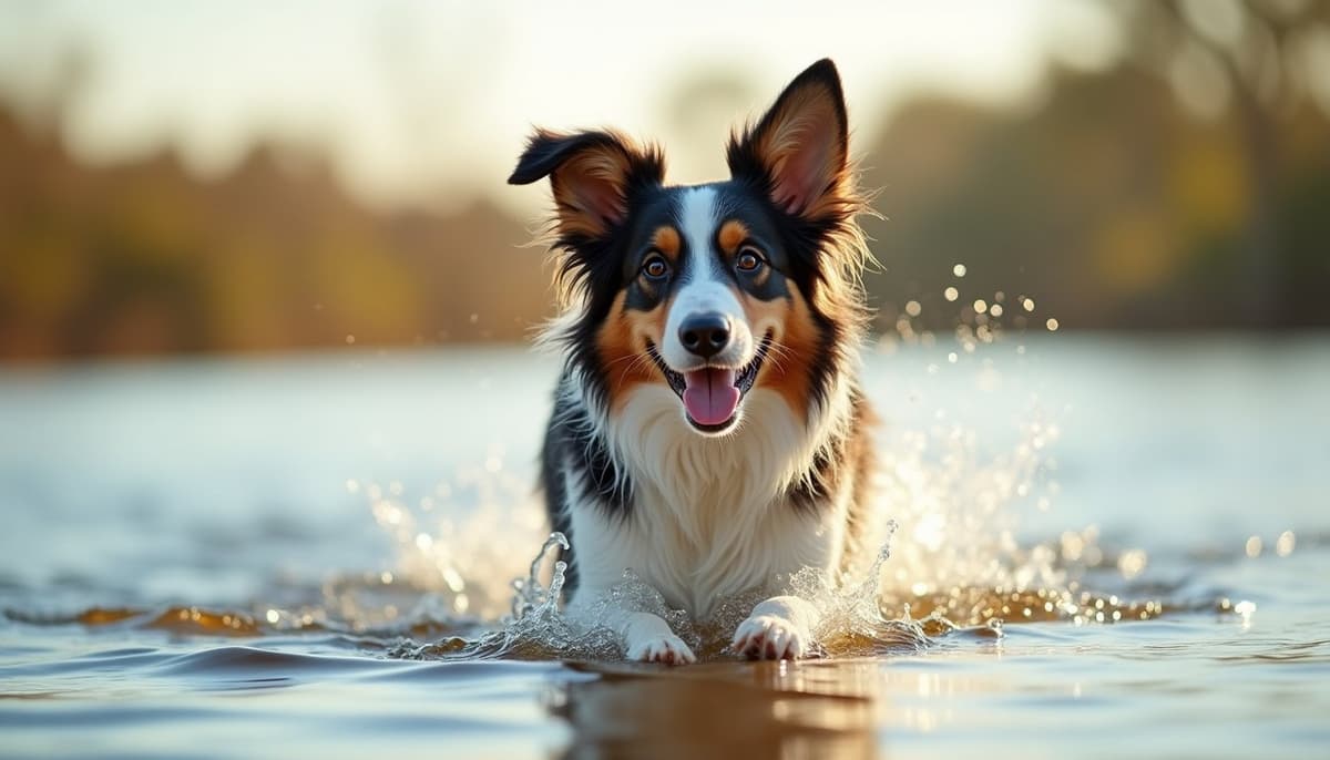 A dog on a walk — Dog Supplements in Tampa, FL