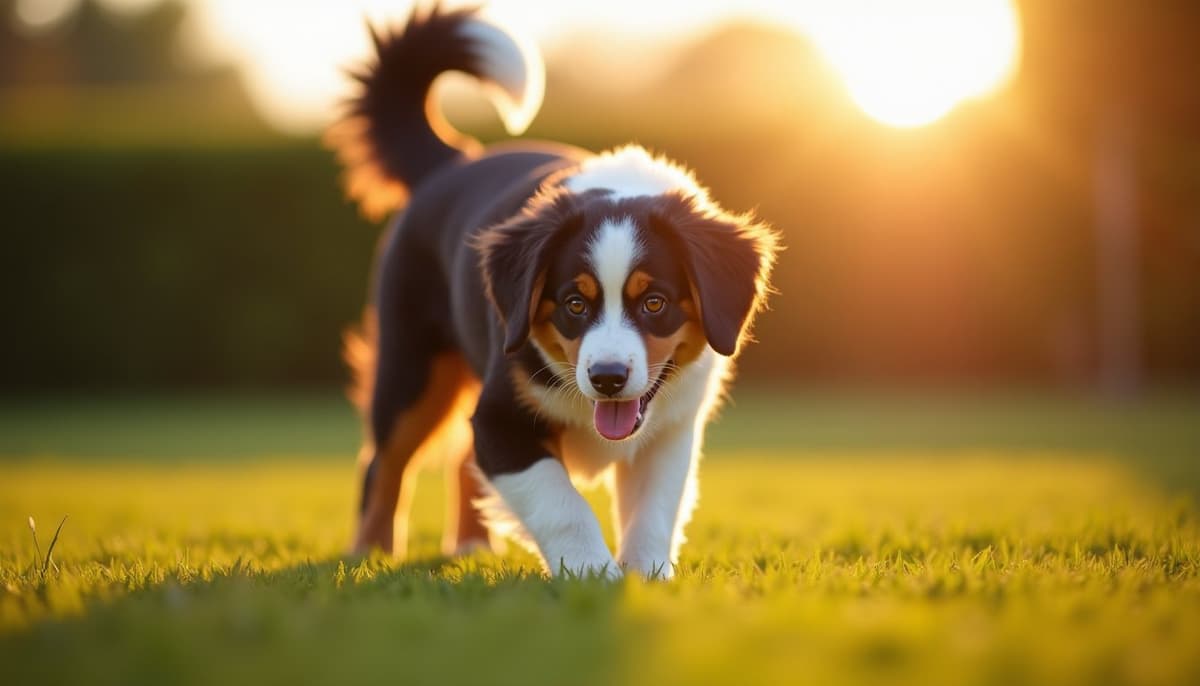 A dog on a walk — Dog Supplements Topeka KS