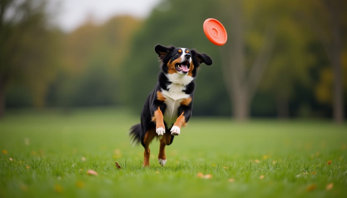 A dog on a walk — Dog Supplements Tulsa OK