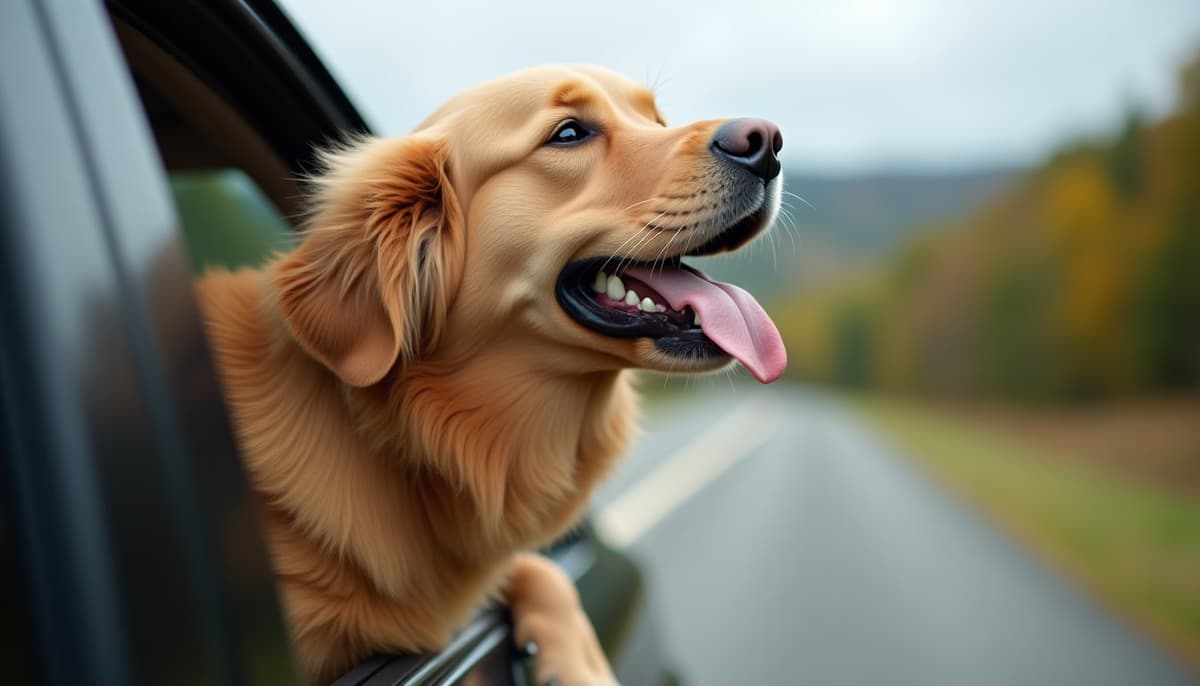 A dog on a walk — Dog Supplements in Waterbury, CT