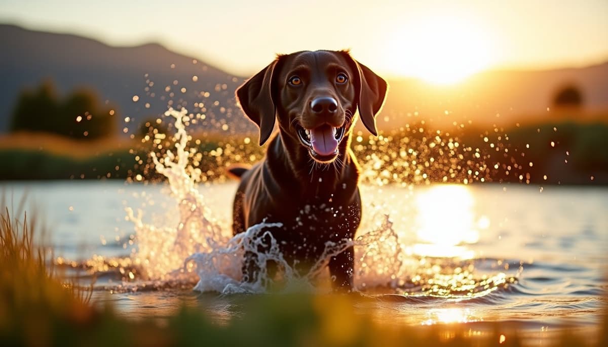 A dog on a walk — Dog Supplements in West Jordan, UT