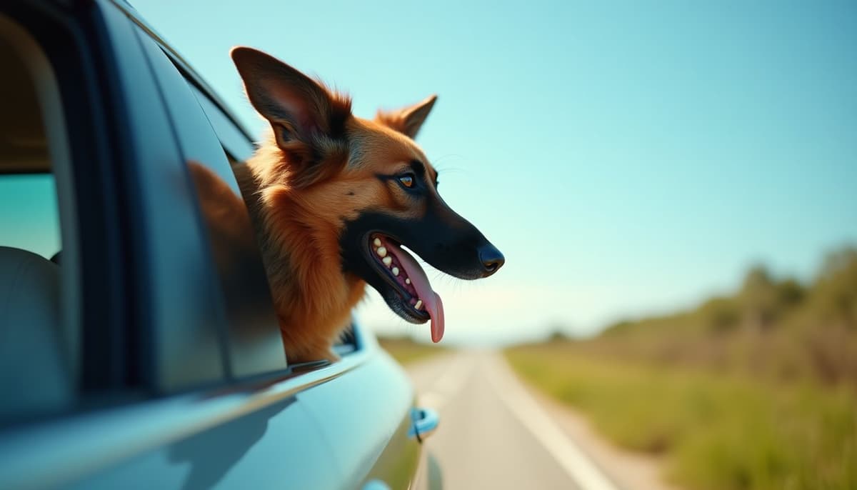 A dog on a walk — Dog Supplements in West Palm Beach FL