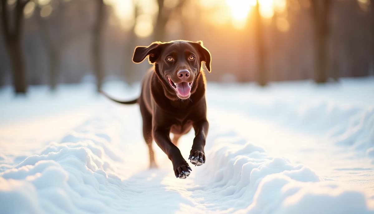 A dog on a walk — Dog Supplements Wichita KS