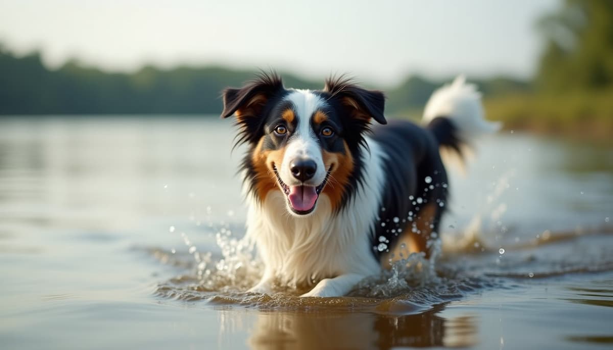 A dog on a walk — Where to Buy Dog Supplements in Wilmington, DE