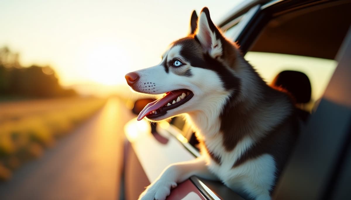 A dog on a walk — Dog Supplements Winston Salem NC: Where to Buy