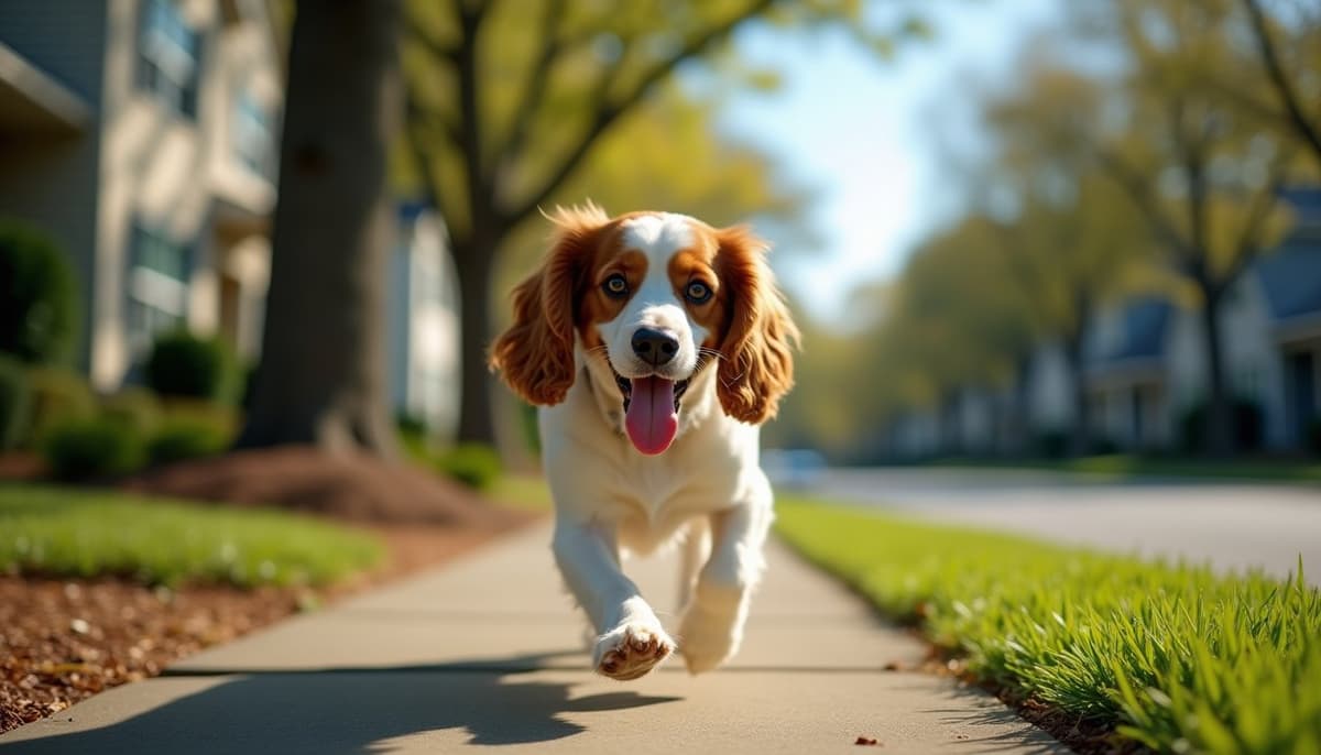 A dog on a walk — Holistic Vet in Atlanta, GA: Costs & Options